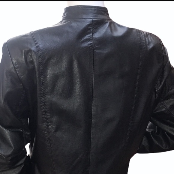 Silvia y Mario Leather Jacket / Made in Argentina - Picture 14 of 16